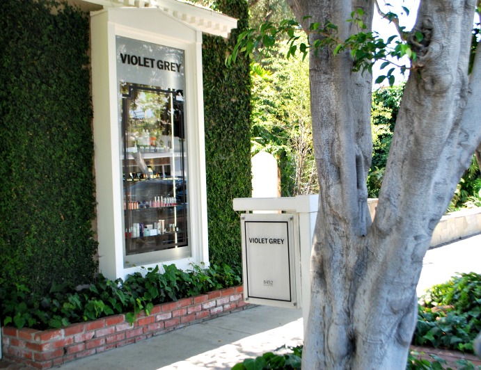 Violet grey window in LA