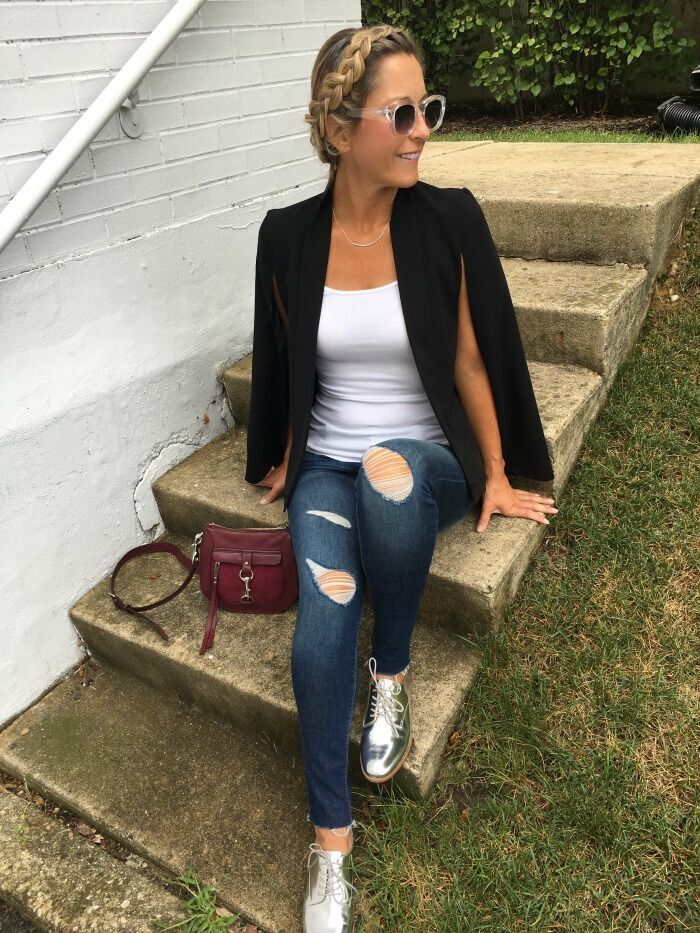 September Cape full look for fall