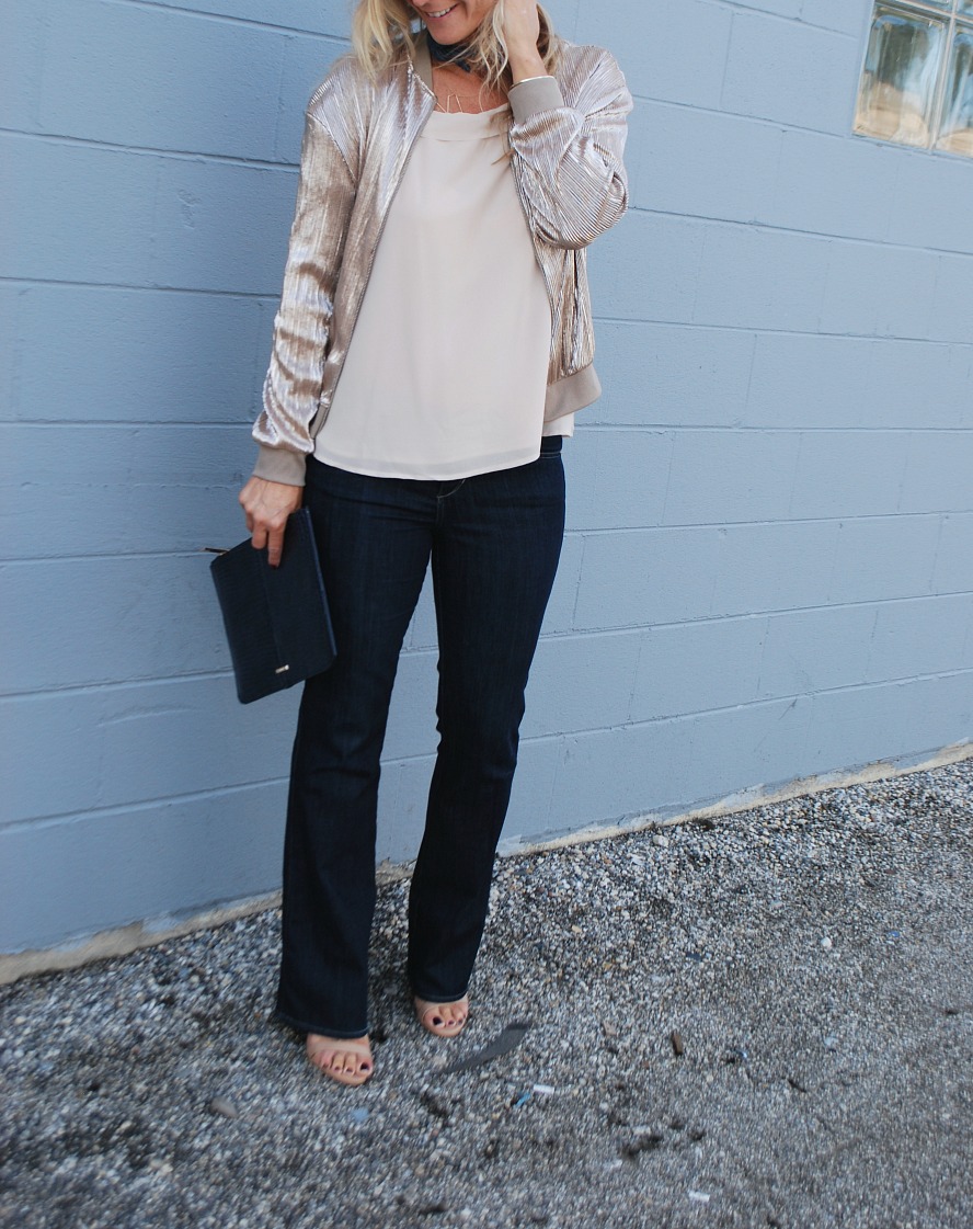 September metallic bomber