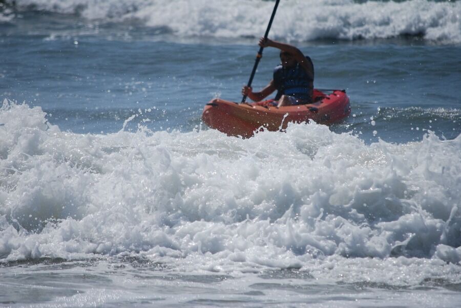 kayaking