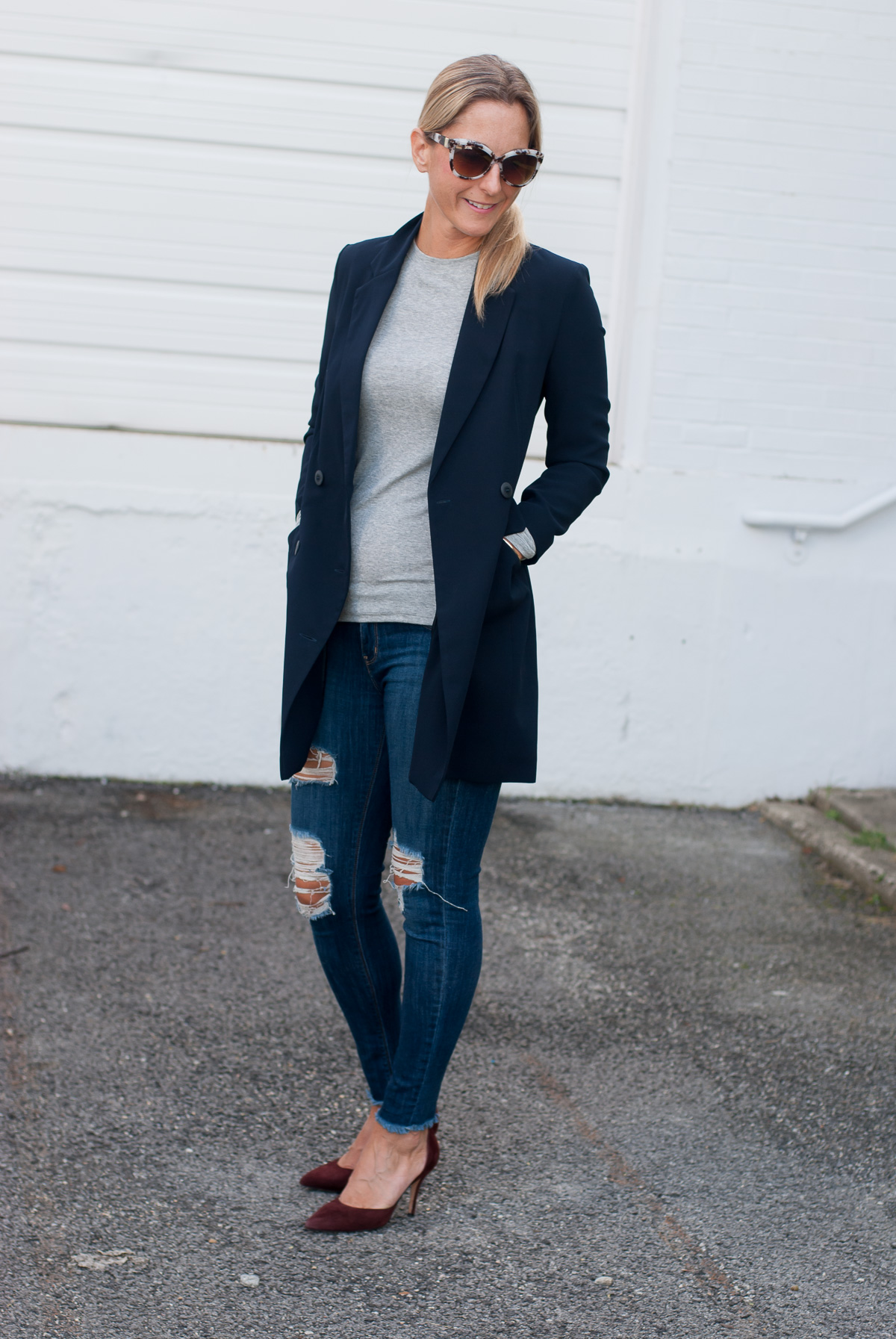 Fall Trend Navy Jacket