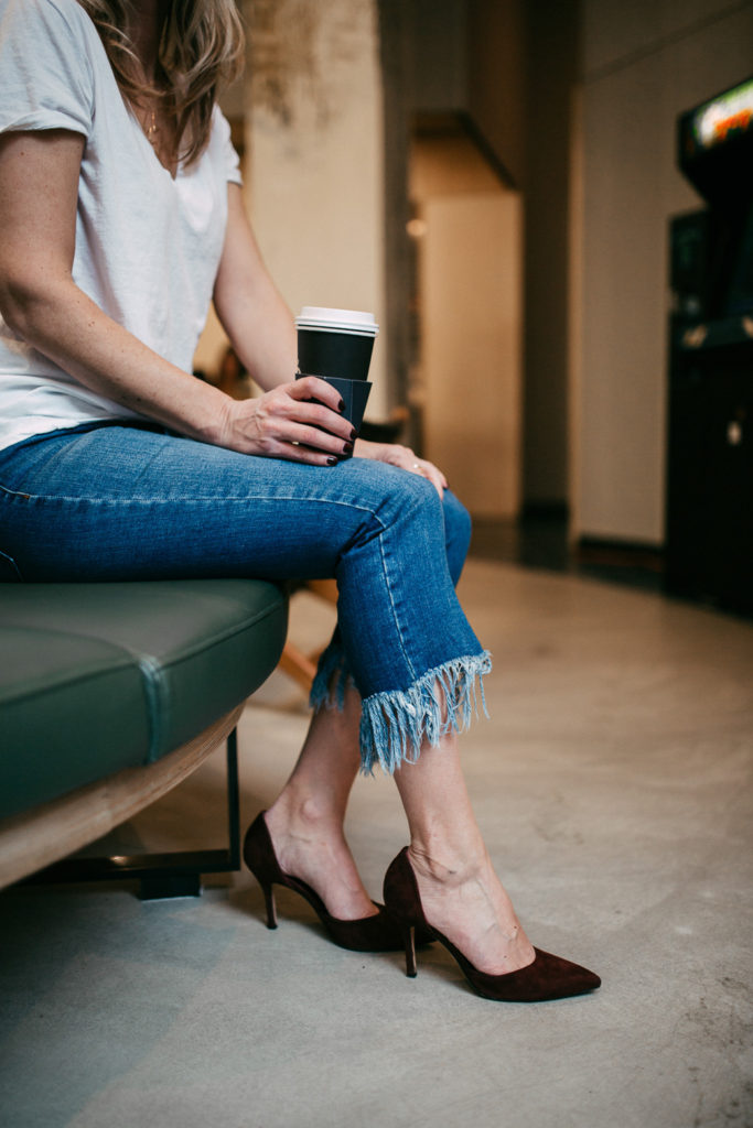 black pumps featured