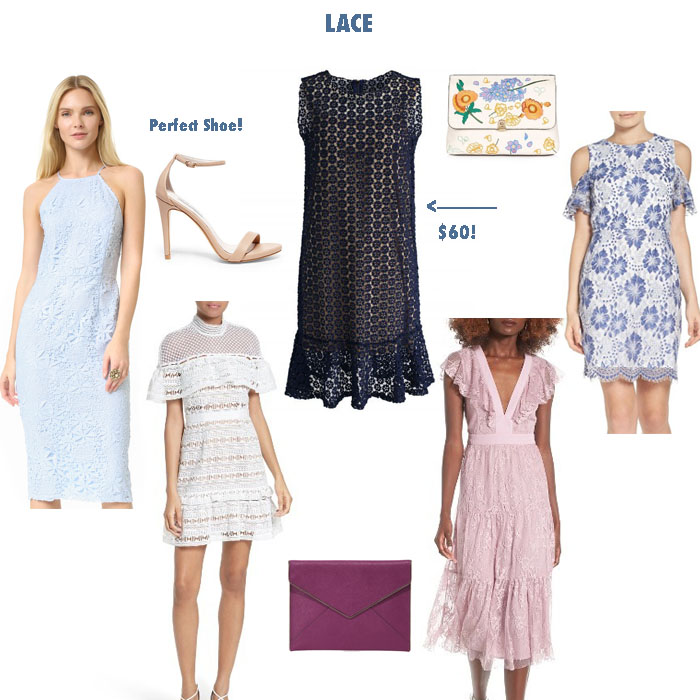 My Favorite Spring Lace Dresses by Never Without Navy