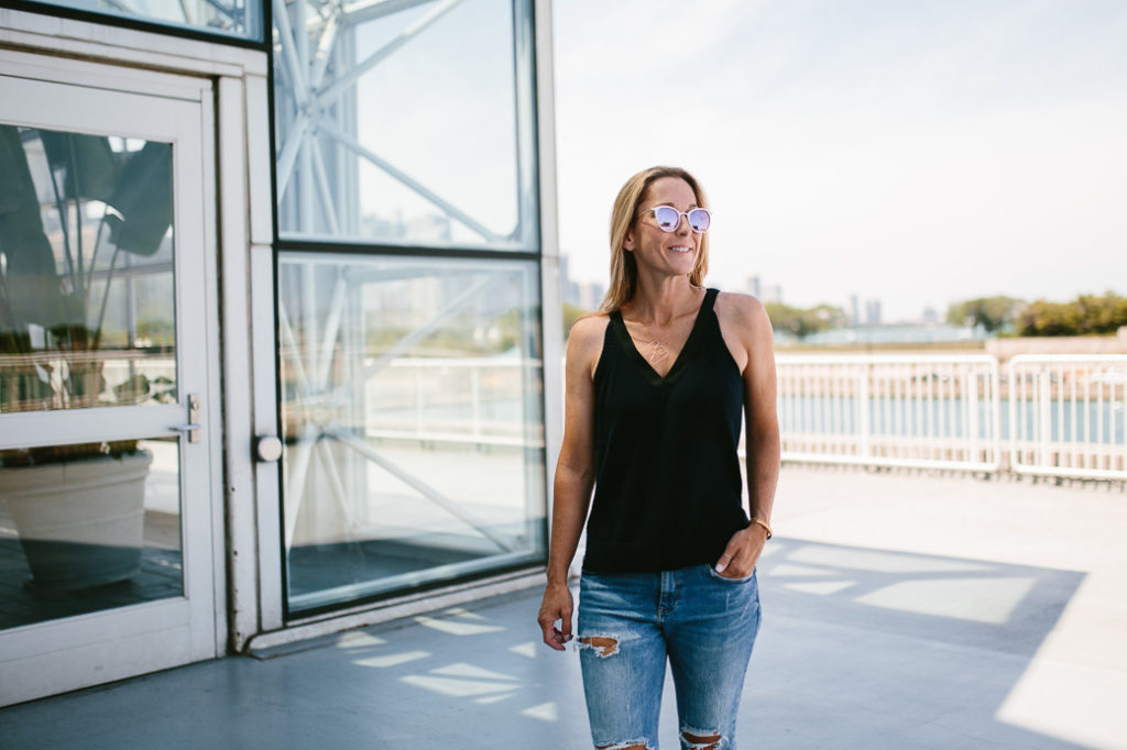 a casual outfit for summer