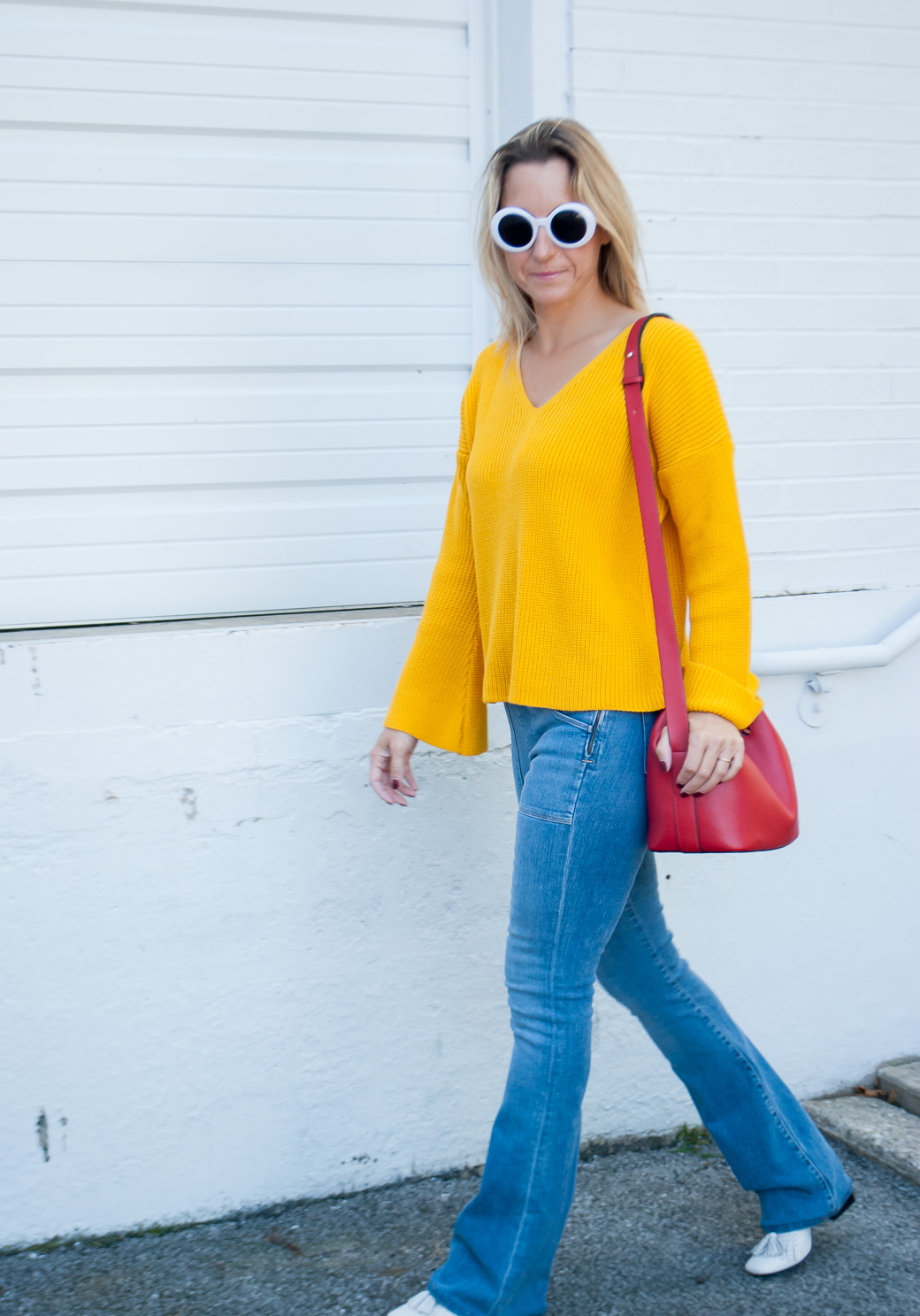 a woman in an outfit