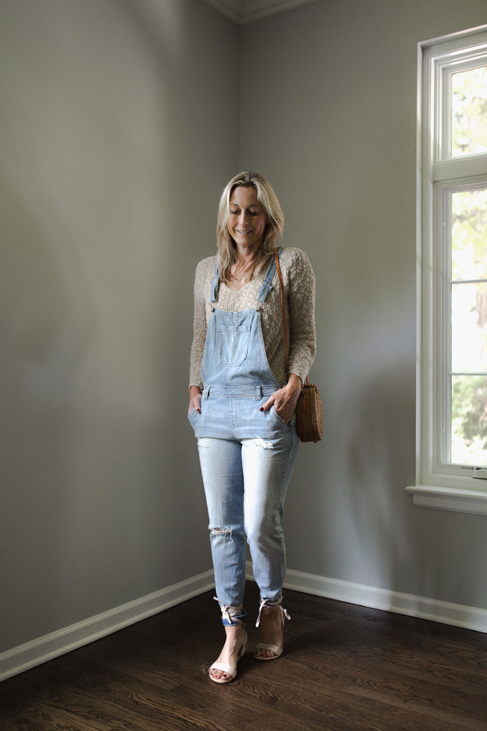 Never Without Navy - Denim overalls