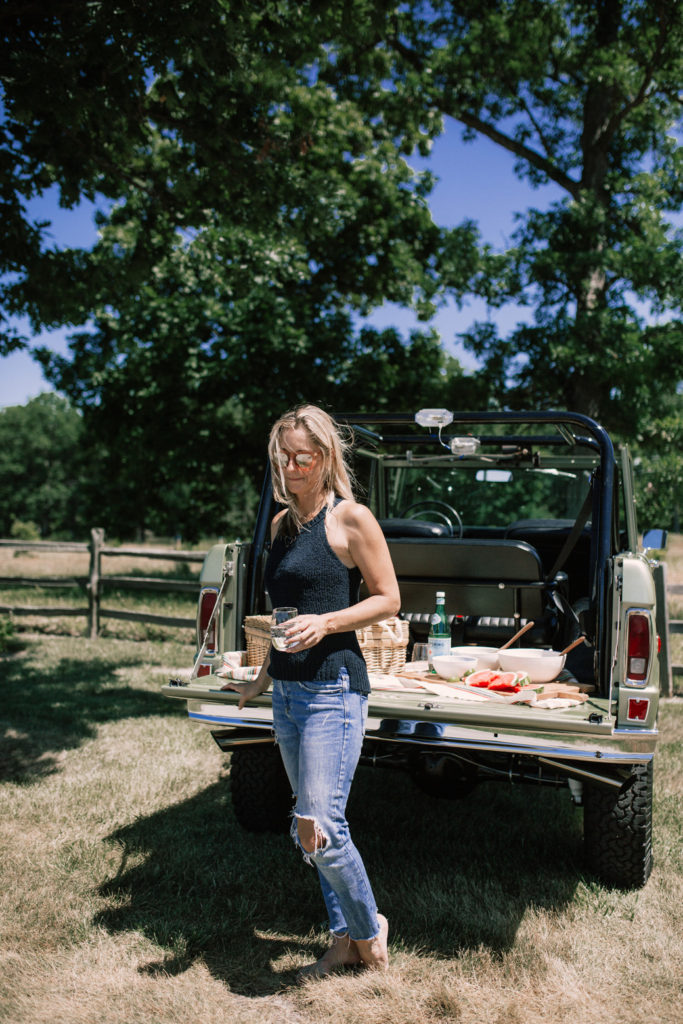 Embracing August and Recipes for Outdoor Dining: Never Without Navy