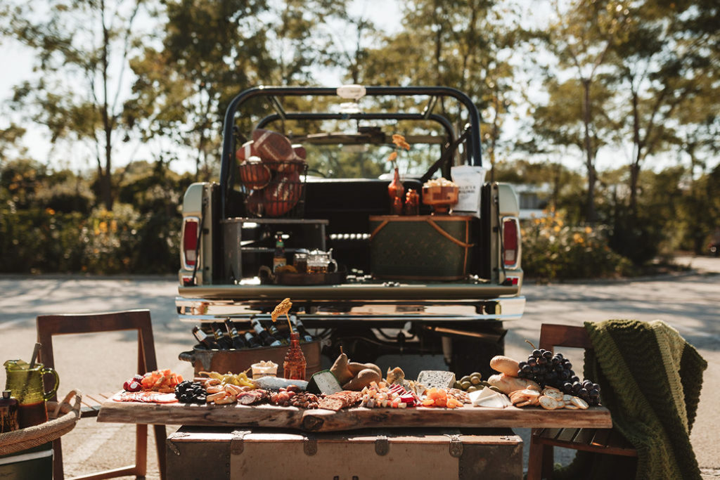 Charcuterie Boards created for a tailgate