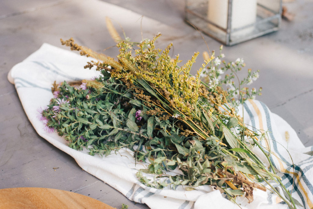 Pick or buy your own mixed blooms. In my opinion, picking the wild flowers makes for the best creations!