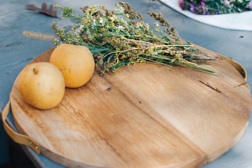 Use your creation as a centerpiece or as an elevated display for appetizers and drinks.