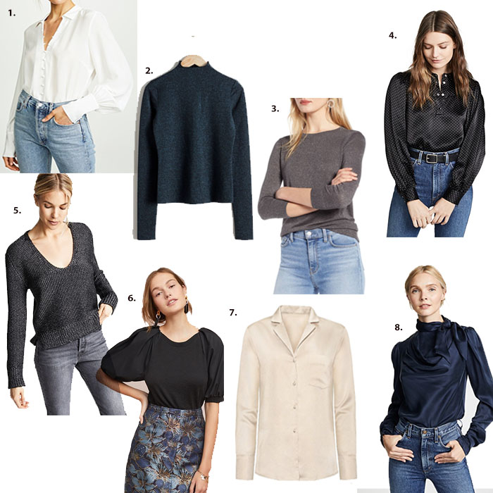 Dressy Tops for Wearing Out In Winter