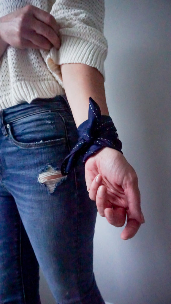 Wrap a Bandana Around Your Wrist