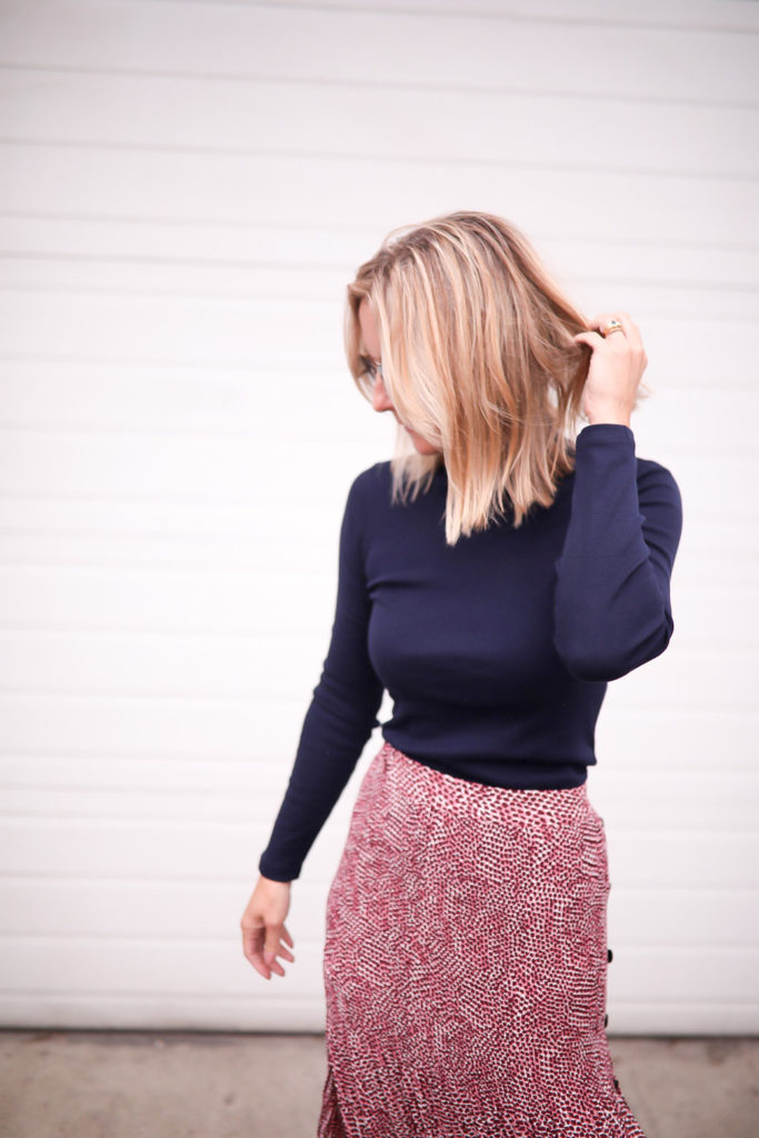 How to Style A Long Skirt