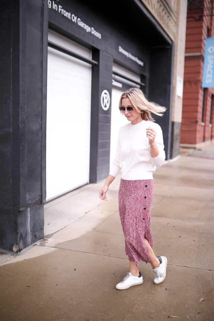 How to Style A Long Skirt - casual look