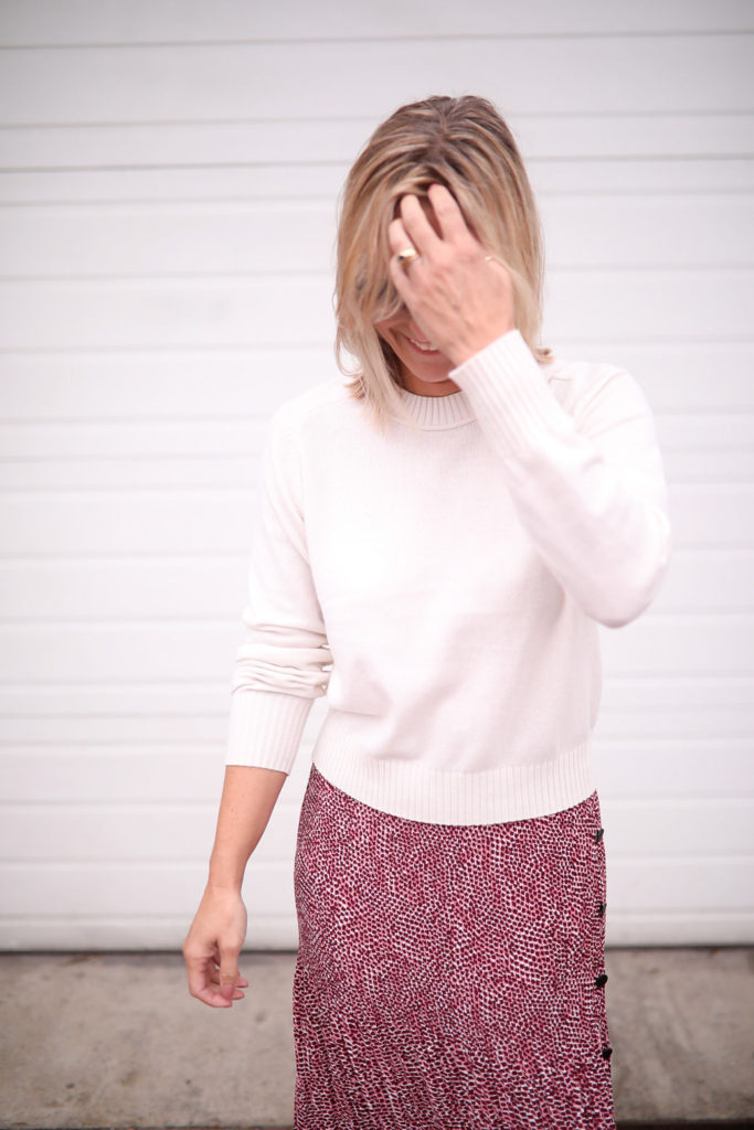 How to Style A Long Skirt