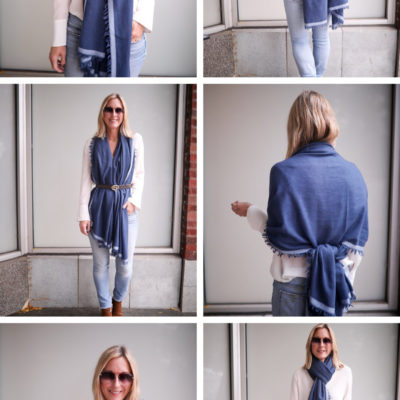 How to Wear A Wrap Scarf
