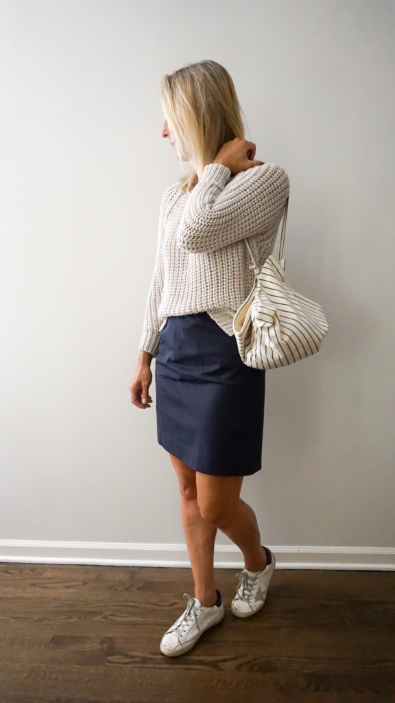 everlane Summer A-Line Skirt