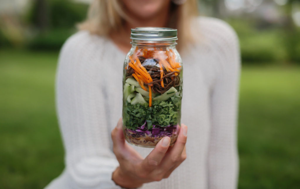 Soba Noodle Salad with Tahini Miso