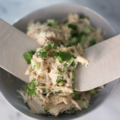 Miso-Ginger Chicken Salad