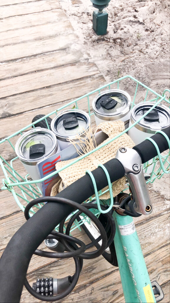 bike with basket
